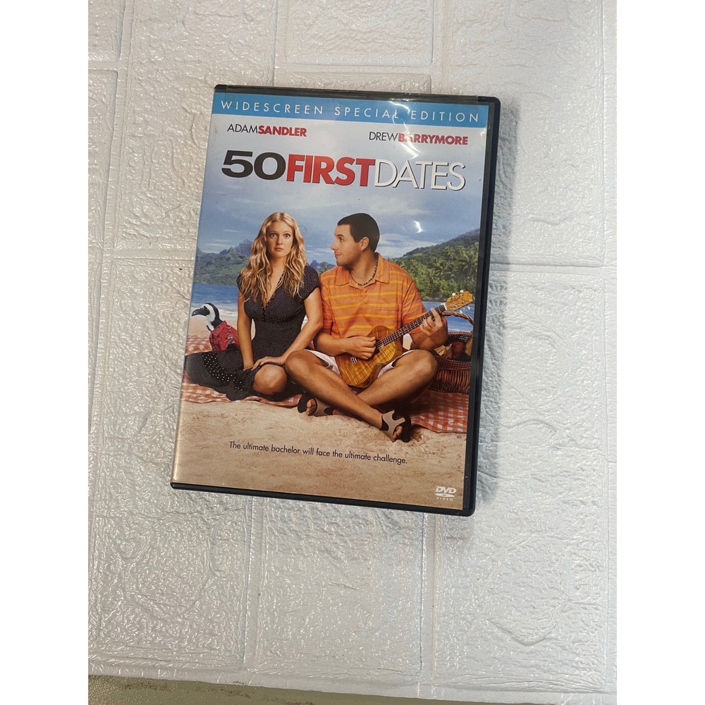 50 First Dates DVD Widescreen Special Edition Adam Sandler Drew Barrymore RomCom